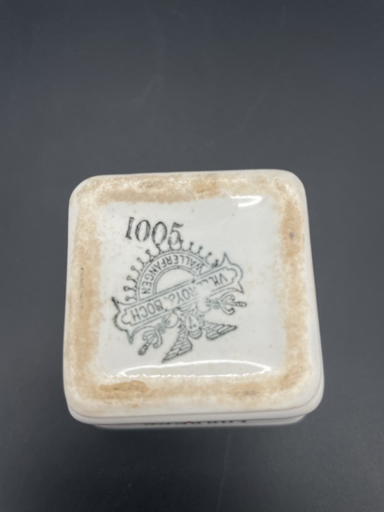 Par de especieros antiguos Villeroy & Boch Wallerfangen circa 1874-1909 – Objetos decorativos, Ceramic, Wood (photo 9 of 9)