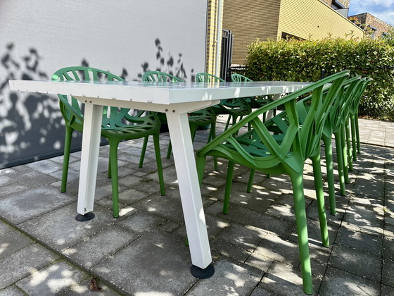 Mesa de la colección Plein Air Extremis Marina en color blanco roto, 335 cm. – Conjuntos de jardín, Polyester (photo 9 of 15)