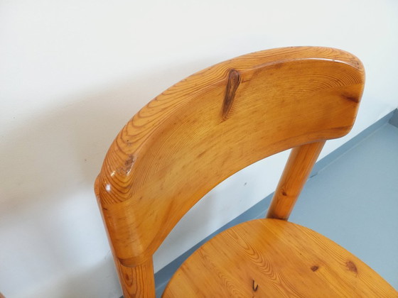 Image 1 of Set di 2 sedie vintage scandinave in pino Rainer Daumiller degli anni '60/'70