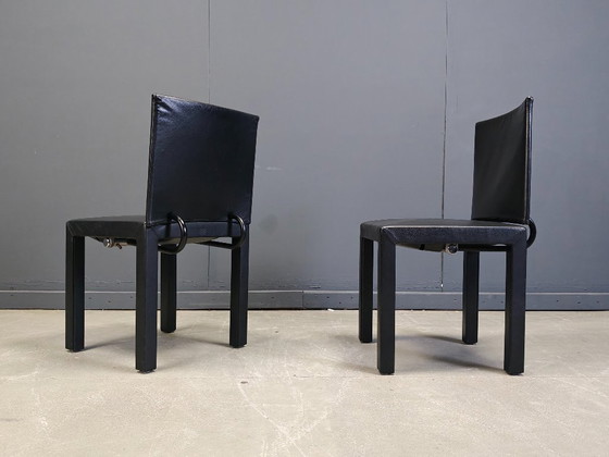 Image 1 of Sillas de comedor Arcadia de Paolo Piva para B&B Italia, juego de 6