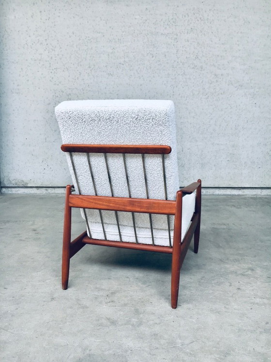 Image 1 of Poltrona Fauteuil in stile scandinavo moderno di metà secolo, Danimarca, anni '60