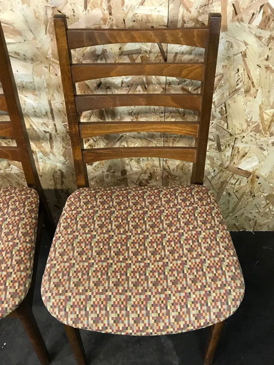 Image 1 of 5x 60s 70s chairs Dining Chair Dining chairs Danish Design 60s