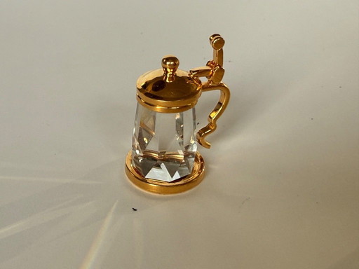 Swarovski beer glass