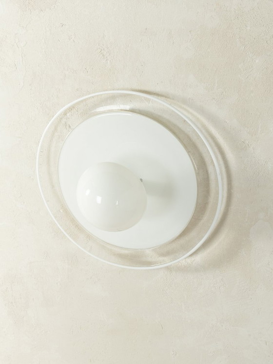 Image 1 of Wall and Ceiling Lamp, Carlo Nason, AV Mazzega, 1980s, Vintage