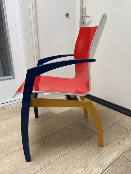 Leolux Camarilla eetkamerstoel “Mondriaan” geïnspireerd