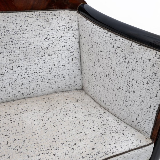 Image 1 of Fauteuils et canapé en acajou Biedermeier du XIXe siècle, Vienne, 1840