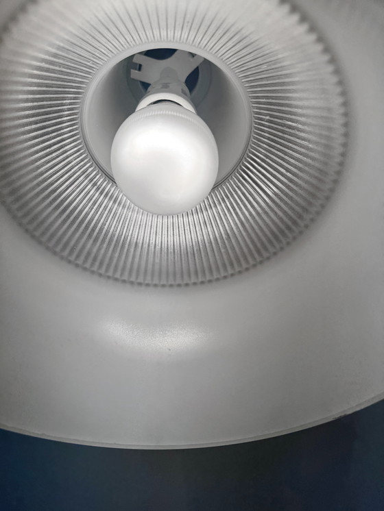 Image 1 of Holophane glass chandelier, 1970s