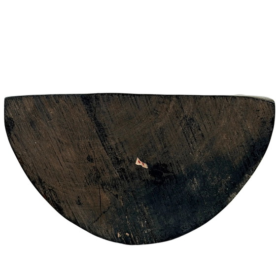 Buda de madera de Sri Lanka en Dhyana Mudra – Mediados del siglo XX – Lote 757 – Esculturas (photo 8 of 8)