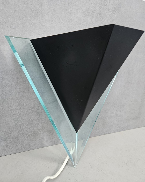 Image 1 of Lampada da parete vintage Honsel in stile Memphis, anni '80