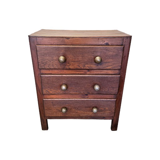 Oude Franse 3 laden commode, circa 1940