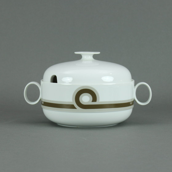 Image 1 of Ambrogio Pozzi (1931-2012) - tableware - Duo Baltic - Rosenthal Studio-Line, Germany - 1968 - Decor design by Rosemonde Naira