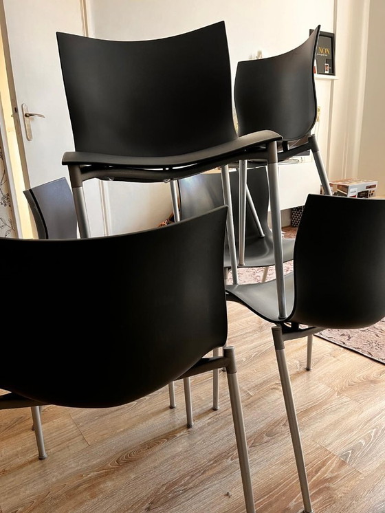 Image 1 of 6x Cam el eon stoelen by Philippe Starck