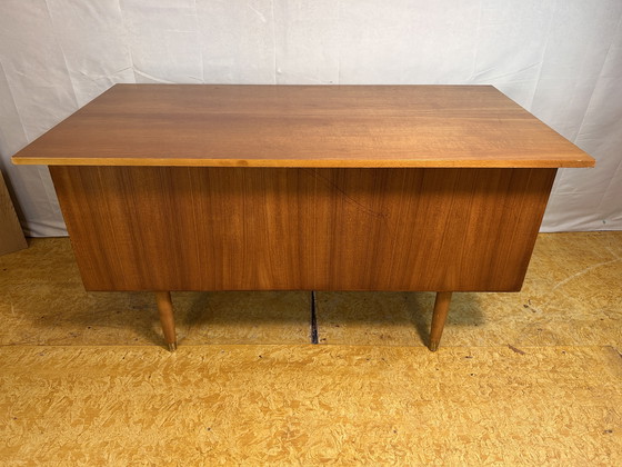 Image 1 of Mid-Century Retro Vintage Teak Desk – 1960s Danish Design  
