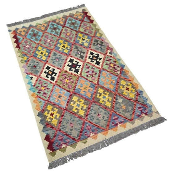 Kilim estilo Maimana antiguo 187x123cm – Alfombras, Wool (photo 5 of 5)