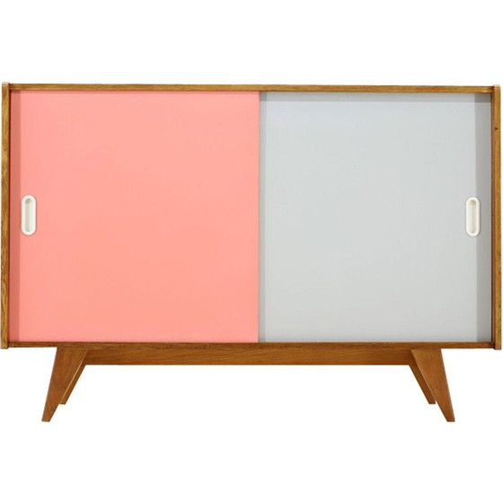 Image 1 of Vintage oakwood sideboard by Jiří Jiroutek, Czechoslovakia 1960