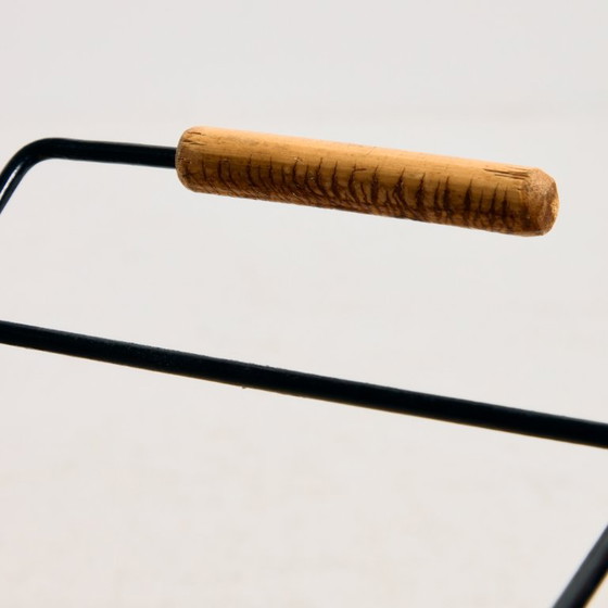 MK11315 Metalen trolley met details van bamboe en riet. – Serveerwagens, Bamboo (photo 5 of 10)