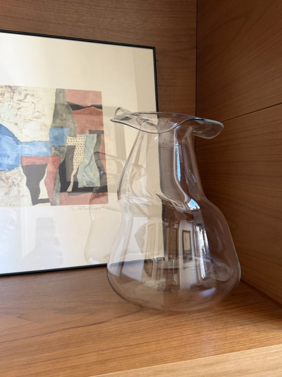 Drie grote vazen, Glas Italia, Piero Lissoni, geblazen borosilicaatglas (photo 5 of 8)