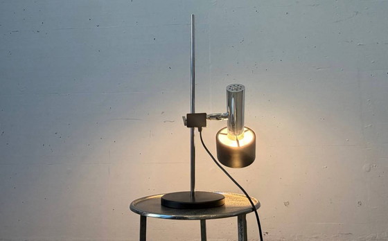 Image 1 of Industrial-style table lamp with a spotlight, 1970s