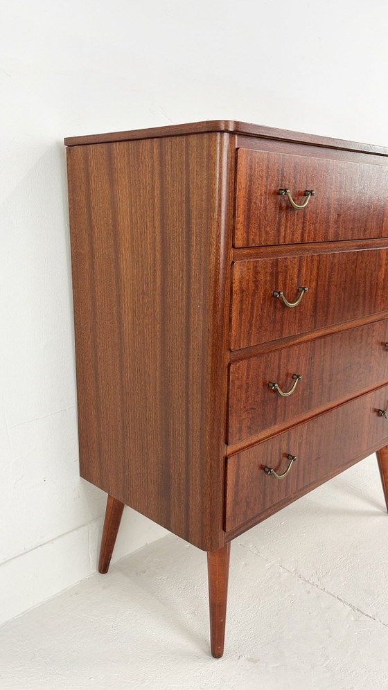 Swedish vintage Chest of drawers – Metal, Mid Century Modern (photo 6 of 12)