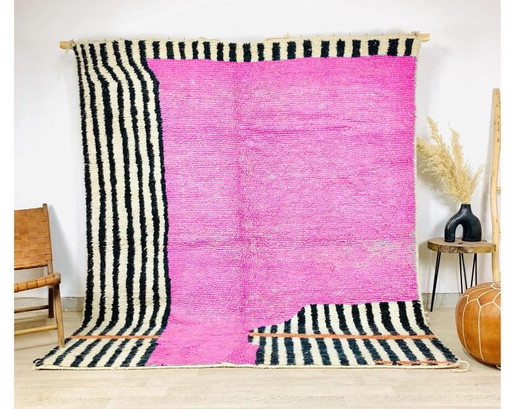 Alfombra bereber tradicional hecha a mano, tamaño 2/3 M – Aime Té, vloerkleden en tapijten, Wool