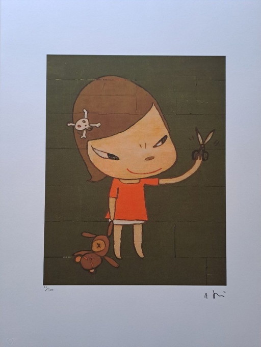 Naar Nara Yoshitomo, Real One, jaren 1990, Lithografie in beperkte oplage