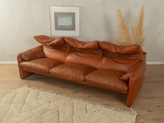 Image 1 of "675 Maralunga" Sofa by Vico Magistretti for Cassina