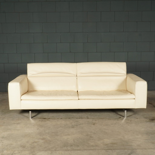 Canapé design Jori Shiva - JR-3990 - cuir beige