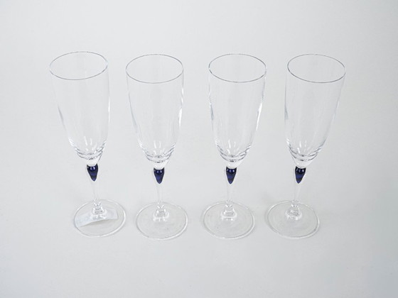 Image 1 of Juego de cuatro vasos, diseño danés, década de 1970, fabricados en Dinamarca.