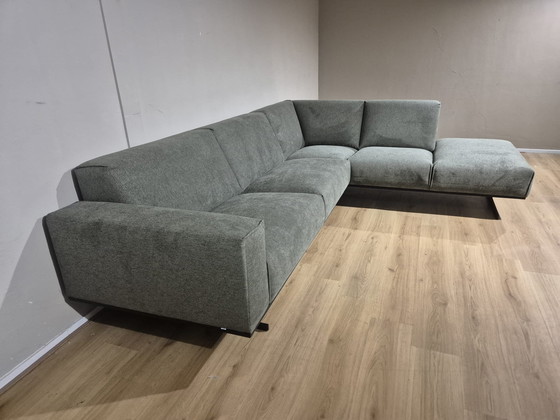 Image 1 of Montel Caesar - Corner sofa - NEW - Green - Gray - Fabric