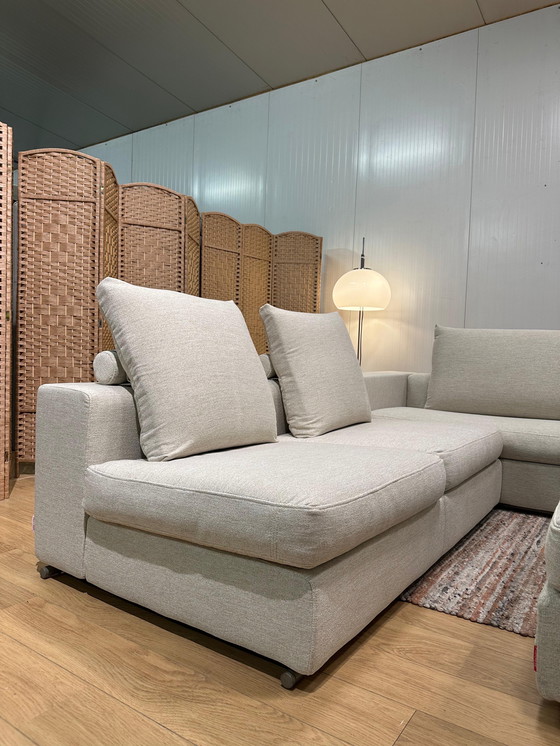 Image 1 of Sofá esquinero + taburete Flexform Groundpiece