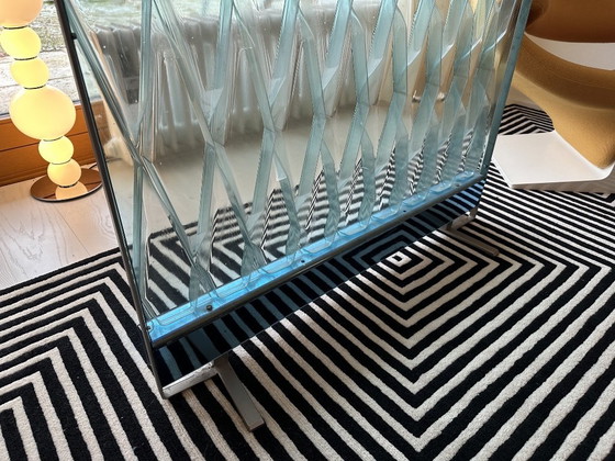 Image 1 of Écran à gaz acrylique Bleu Cristal