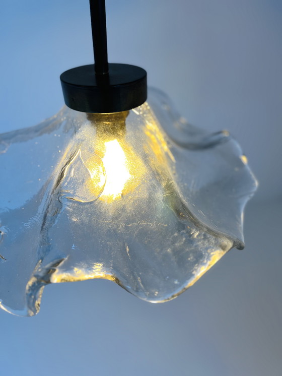 Image 1 of Bronze & Murano Glass Pendant Lamp, Lothar Klute '80
