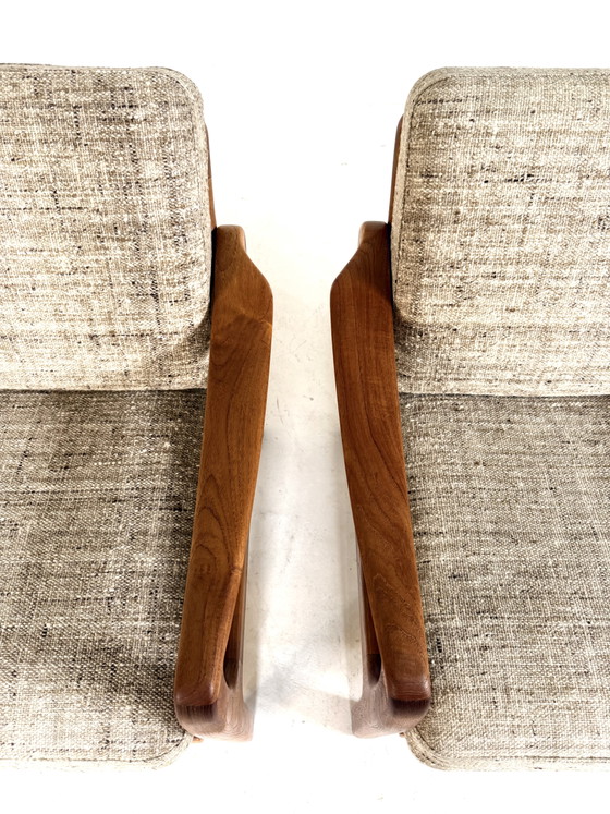Set di 2 poltrone vintage in teak, Juul Kristensen '70 – Wood, Metal (photo 7 of 12)