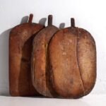 Taglieri ovali antichi (c.1920). Set di tre pezzi #20 – Accessori da cucina, Rustic (photo 6 of 13)