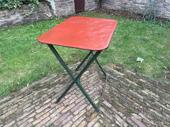 Tavolo da giardino Tavolo da bistrot Tavolo pieghevole Francese – Tavoli da giardino, Iron (photo 7 of 16)