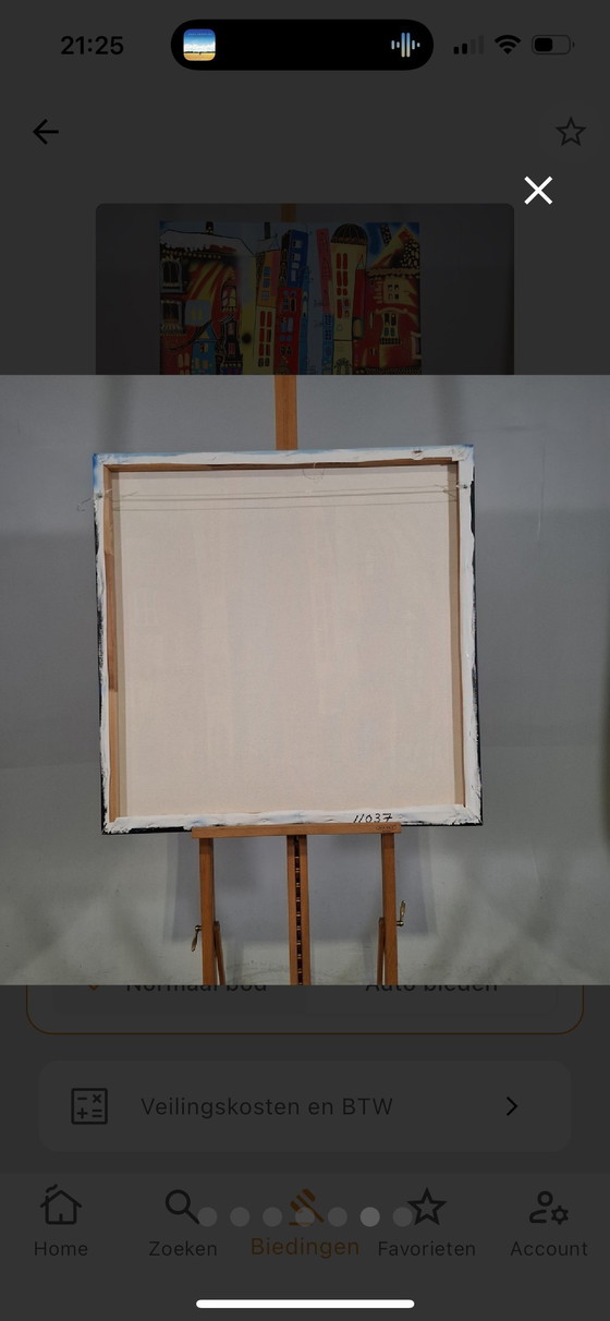 Image 1 of Seidel "no title" 90x90 cm