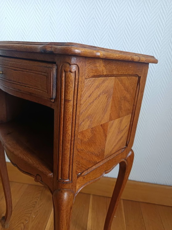 Louis XV Style Bedside Table – Wood (photo 6 of 14)