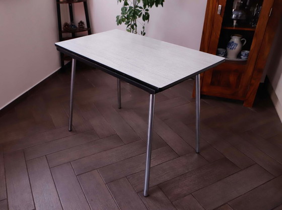 Image 1 of Vintage Extendable Dining Table with Umakart Top 