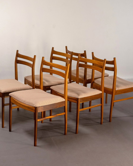 Image 1 of 6x Dining Chairs by A.H. McIntosh & Co made of Solid Teak