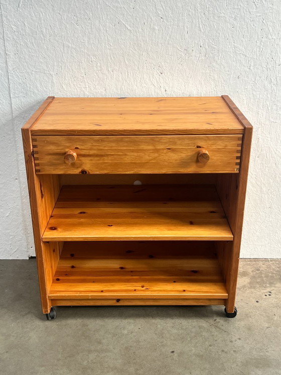 Image 1 of Vintage Audio Furniture, Cabinet, Pin, Pull-out Leaf, 1970's / 1980's