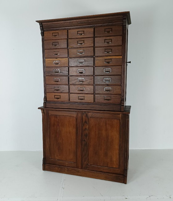 Image 1 of Antiker Notarschrank / Aktenschrank