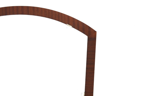 Scandinavian Mirror in Teak, Glass and Wood, Sweden, 1950 (photo 6 of 6)