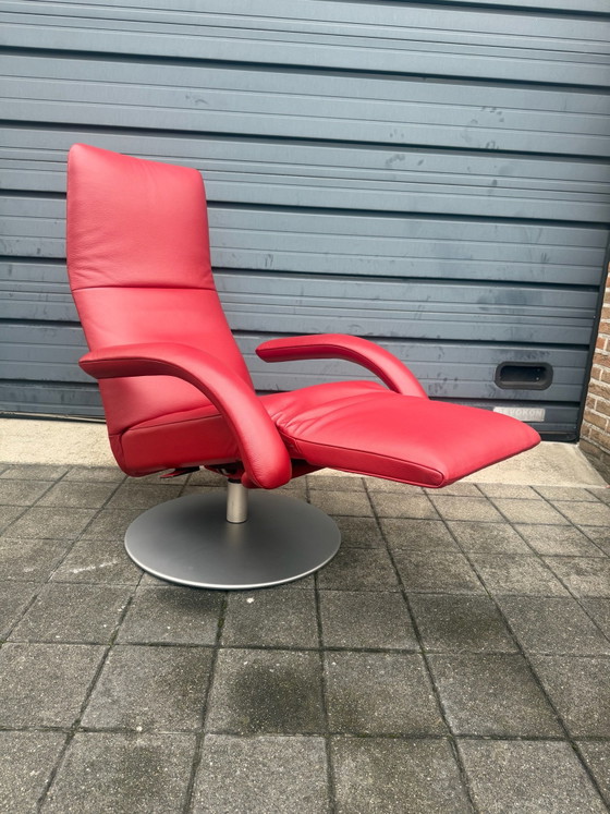 2x poltrone relax Jori Yoga rosse Medi Multi-move PARI AL NUOVO!! – Pelle, Metallo (photo 14 of 15)