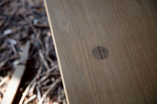 Salontafel in massieve eik