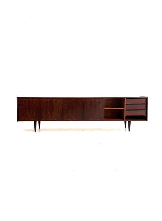 Vintage XL Danish Rosewood Lowboard, 1960s – Sideboard (photo 6 of 13)
