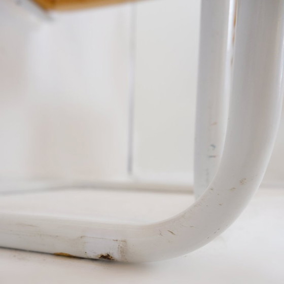 Image 1 of Satz von 4 italienischen Stühlen mit Kannelüren, Stil Mitte des Jahrhunderts, im Stil von Marcel Breuer