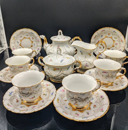 Meissen - E.A.Leuteritz - Theeservies (15) 