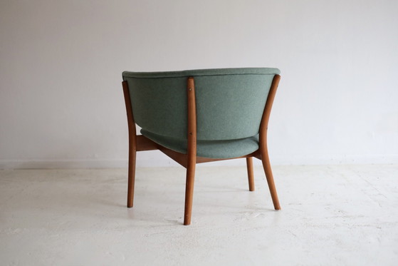 Vintage Rondell Armchair Erik Wørts 1950s – Wood, Textile (photo 8 of 9)