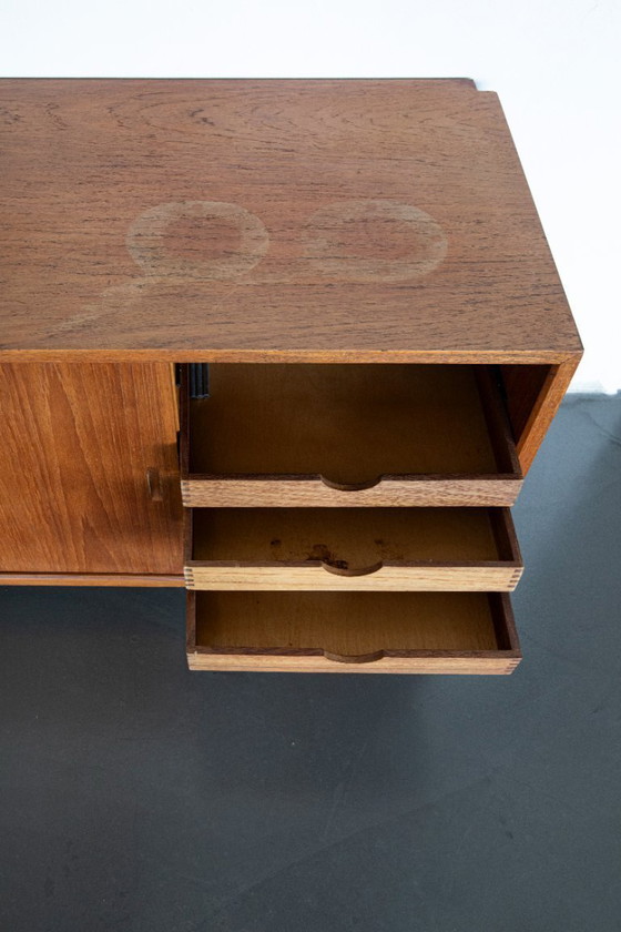Image 1 of Floating mid-century modern wall sideboard / lowboard