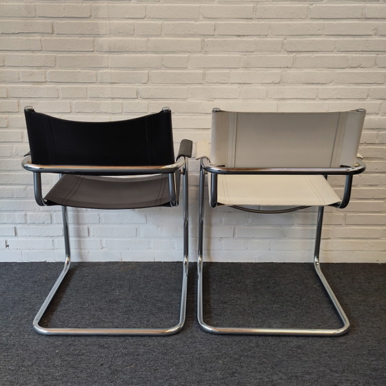 Set di Due Sedie Bauhaus – Poltrone, Chrome, Metal (photo 4 of 8)